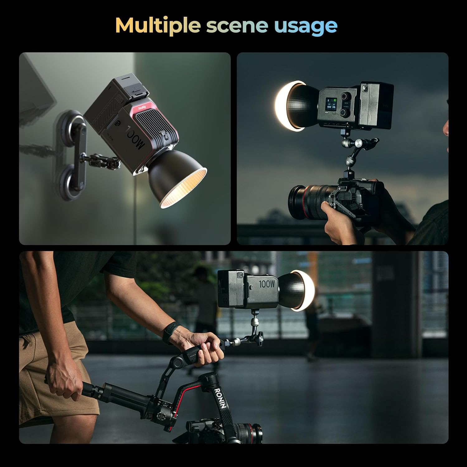 Smallrig RC 100B COB Video Light Bicolore - immagine 7