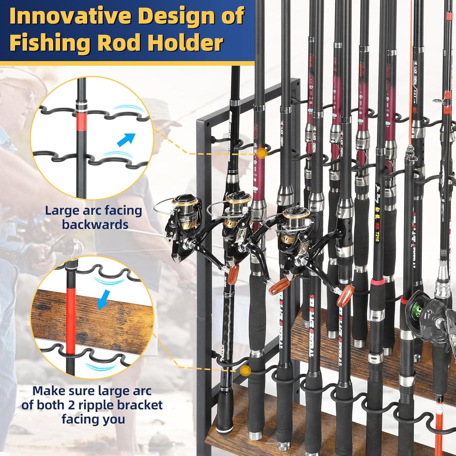 Bikoney Supporto per Canna da Pesca - immagine 5