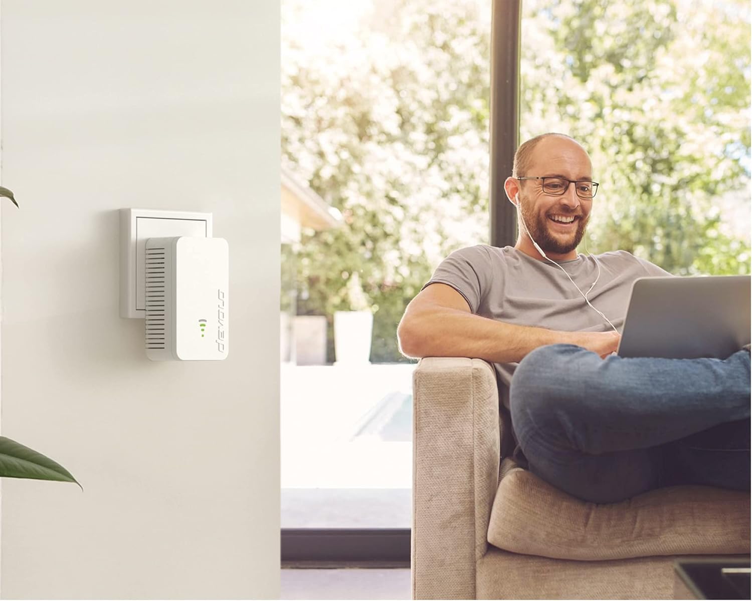 Devolo Ripetitore WiFi 5 1200 Mbit/s, Bianco - immagine 5