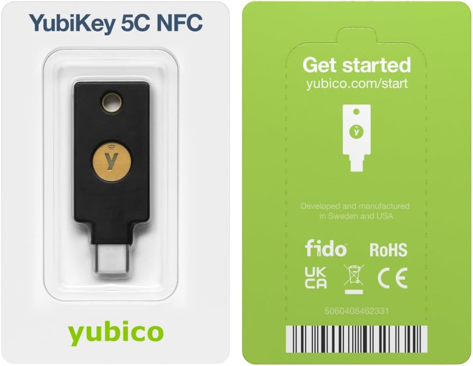 Yubico YubiKey 5C - Chiave di Sicurezza USB-C e NFC - immagine 6