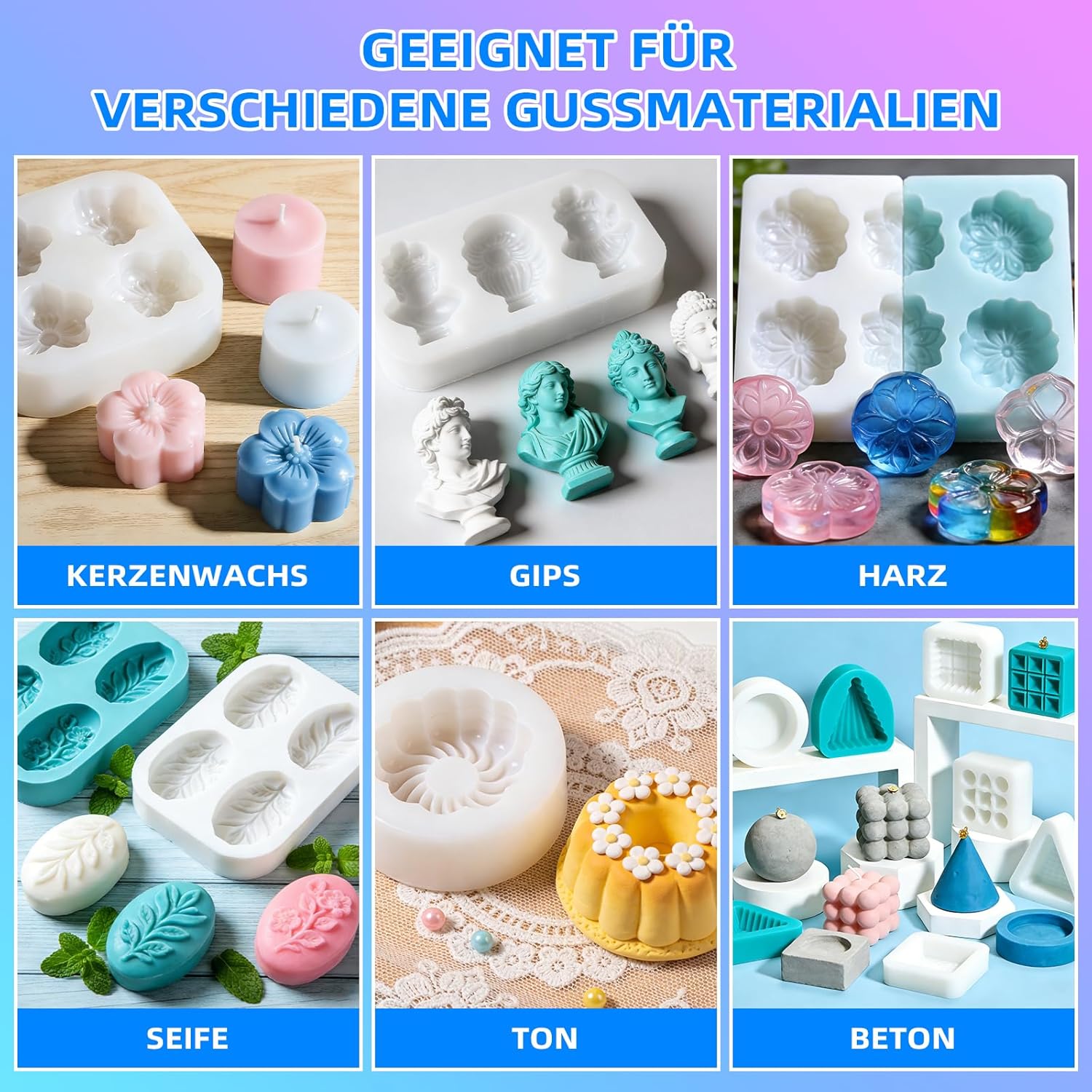 Silicone per Stampi 20A - 4L Liquido Trasparente - immagine 6