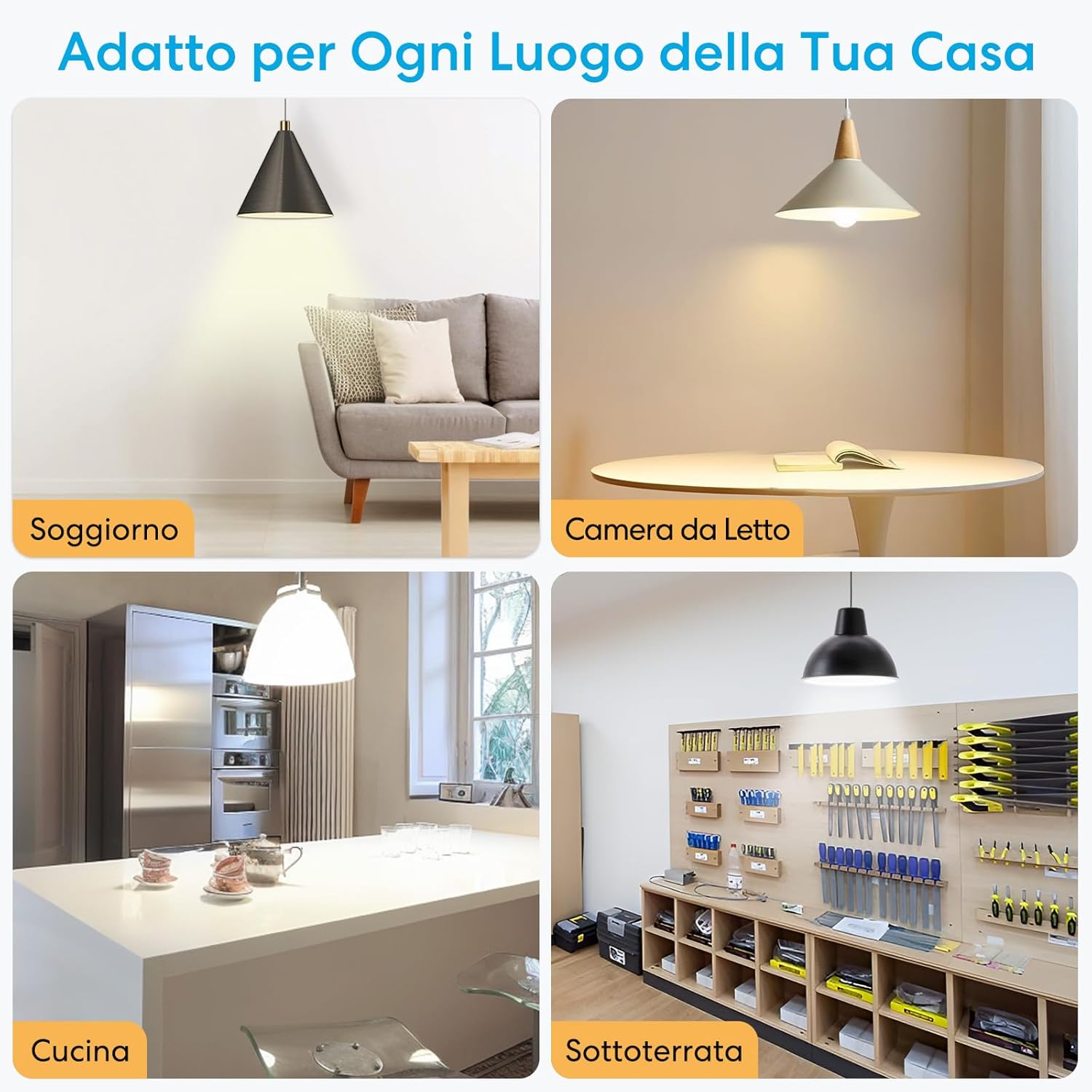 Loratap Kit Interruttore Luce Senza Fili con 2 Telecomandi - immagine 3