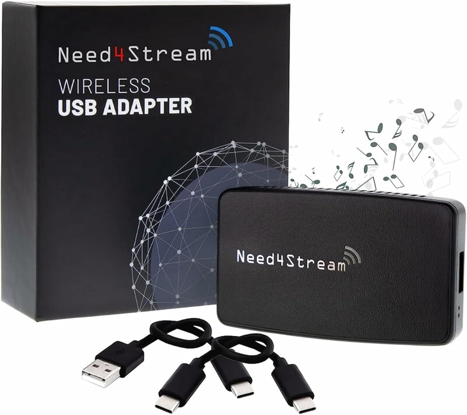 Need4stream Adattatore Wireless per Android Auto e CarPlay - immagine 1