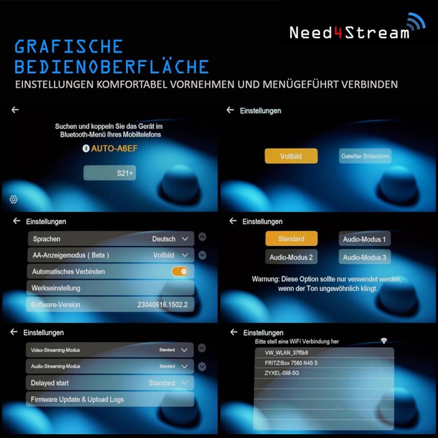 Need4stream Adattatore Wireless per Android Auto e CarPlay - immagine 6