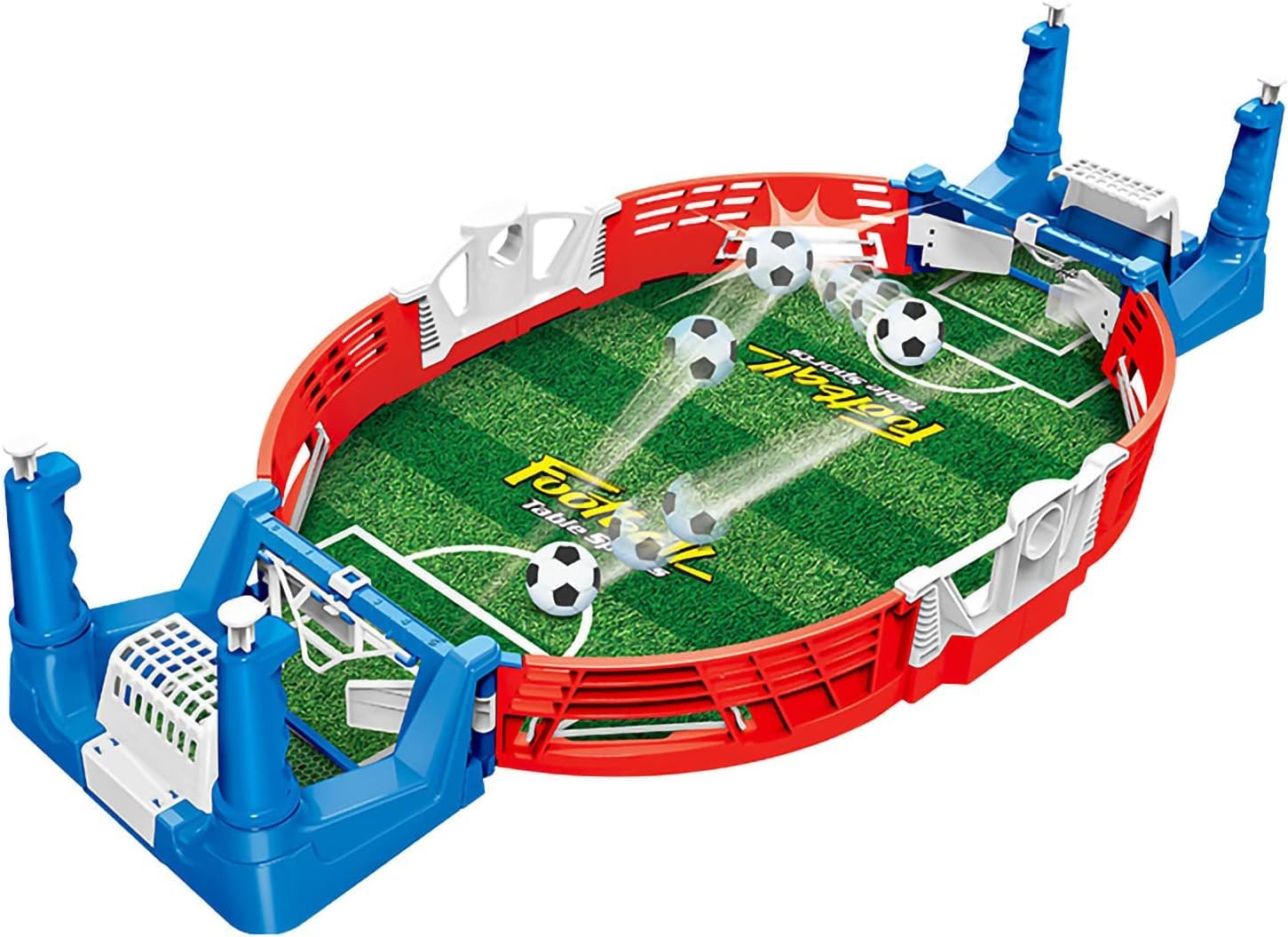 Mini Calcio Balilla per Adulti e Bambini Coperto 2-Player Partito ...