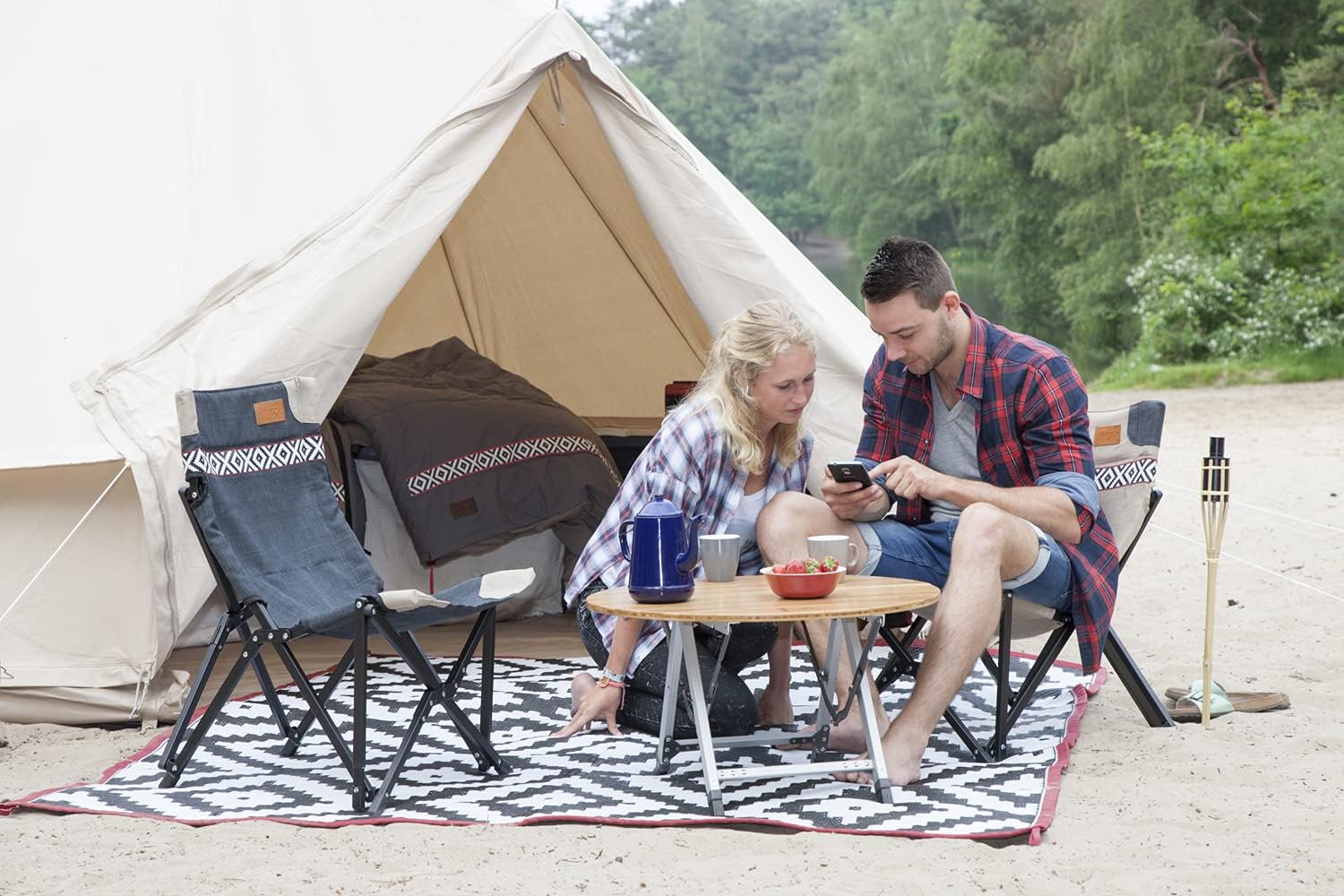 Bo-camp Urban Outdoor - Tappeto da Picnic 2 x 1,8 m - immagine 2