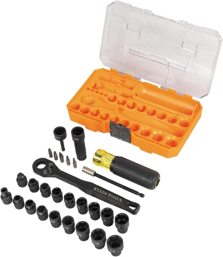 Klein Tools KNECT Essential Pass Through Impact Socket Set - immagine 4