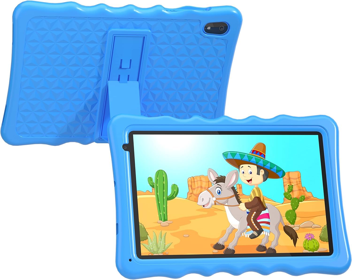 Byybuo Kids Tablet 10.1" Android 13, Blu