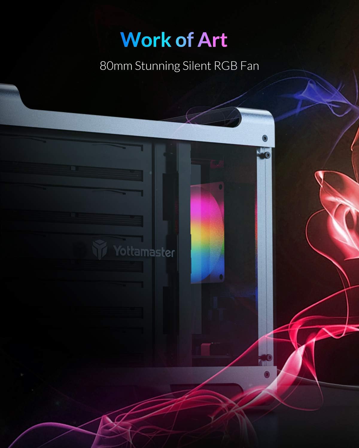 Yottamaster 5 Bay Hard Drive Case USB 3.0 - immagine 3