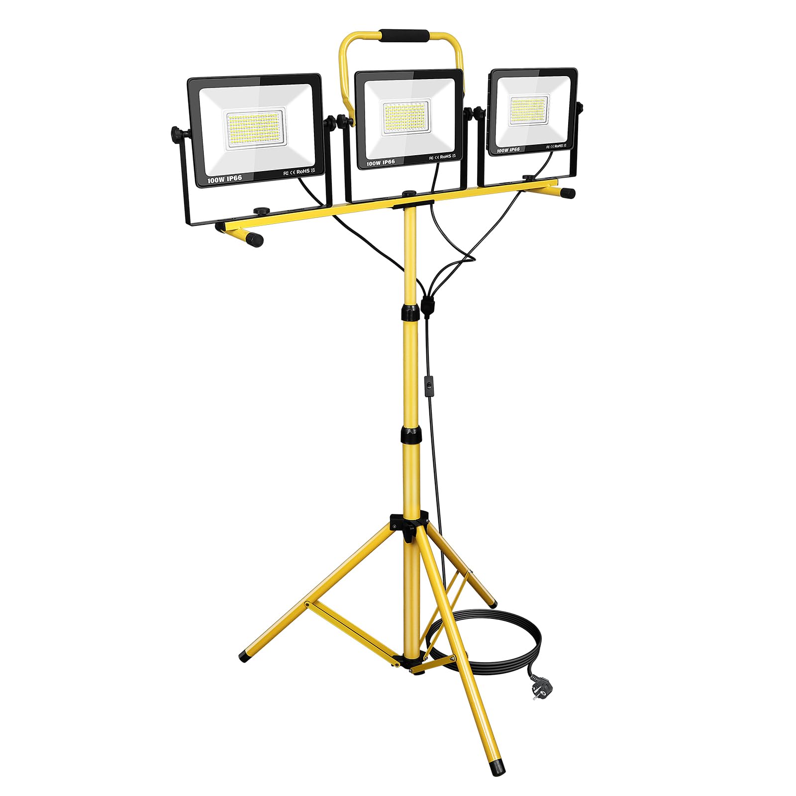 RIGIDON - Proiettore LED da Lavoro 300W con Treppiede