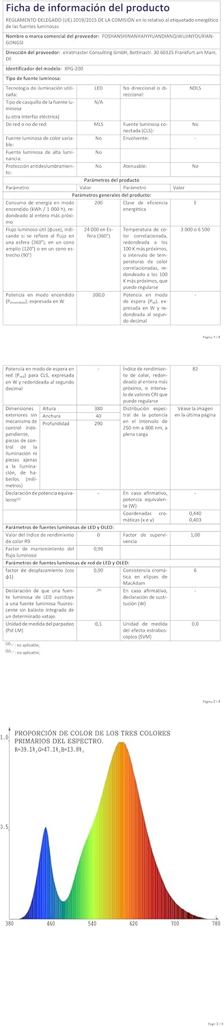 RIGIDON - Proiettore LED da Lavoro 300W con Treppiede - immagine 9