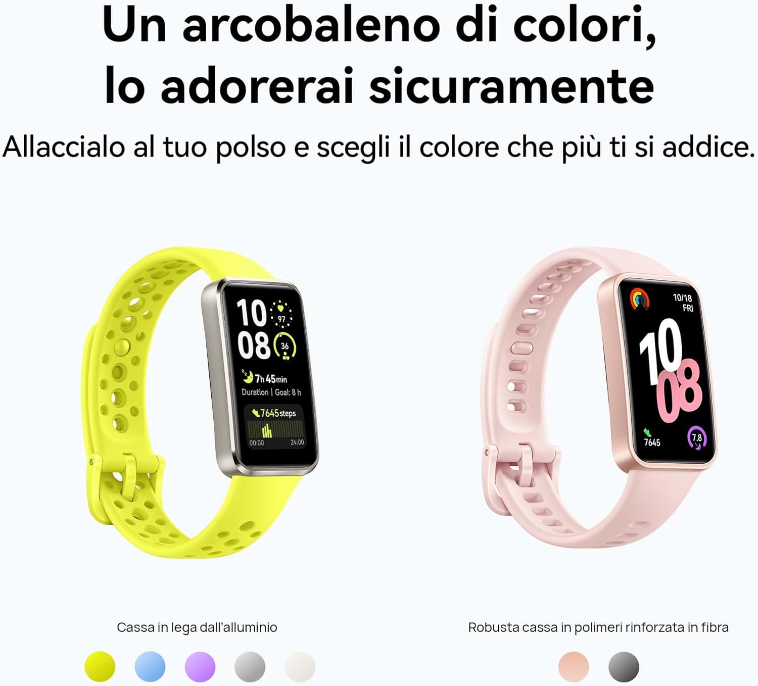 Huawei Band 10 Smartwatch - Monitoraggio Fitness AI - immagine 8