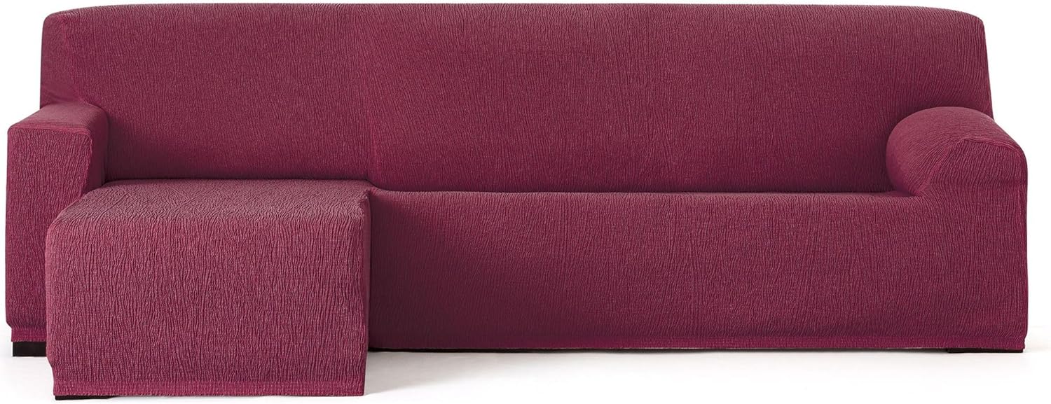 ECOMMERC3 Copridivano Chaiselong Braccio Corto Sinistro, Bordeaux