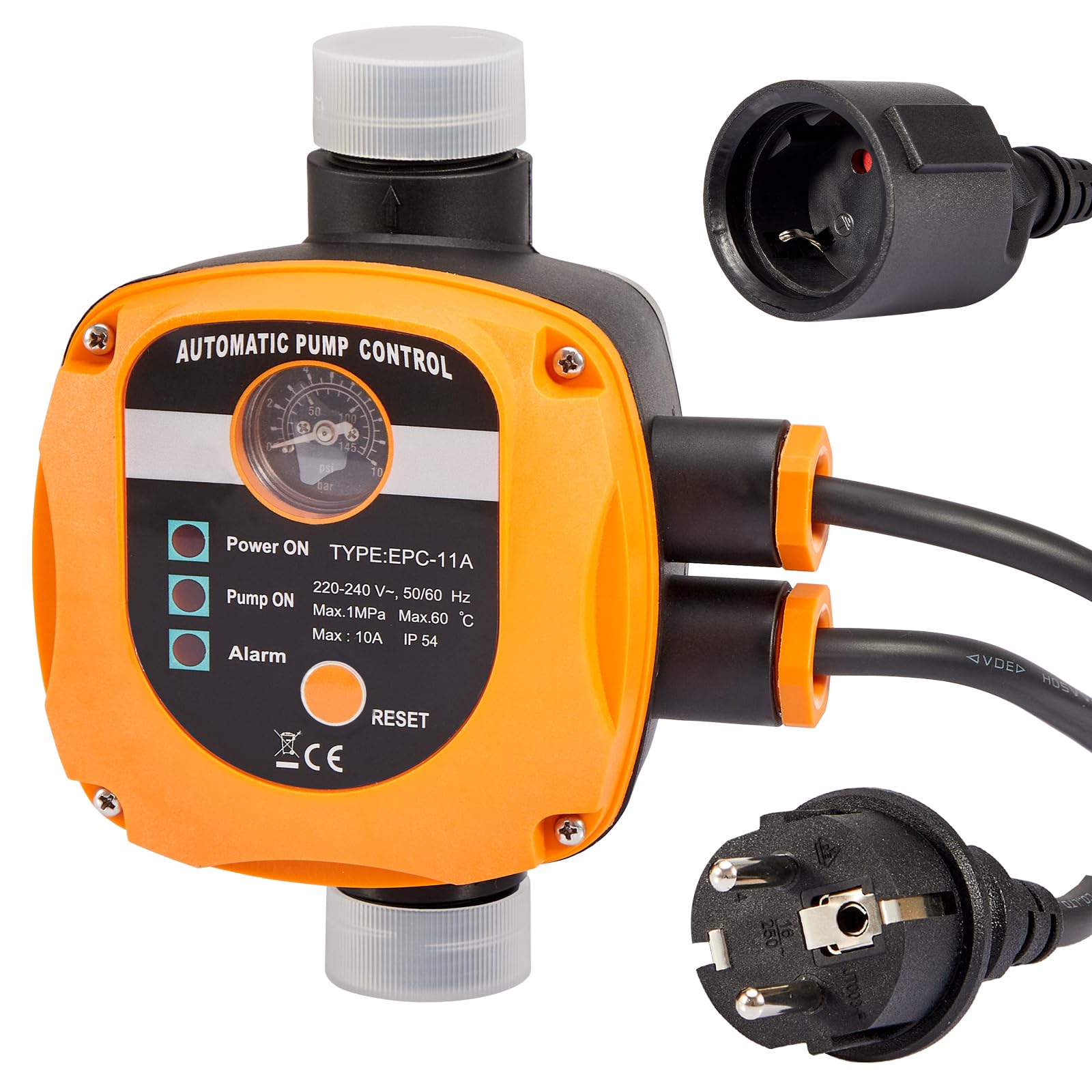 Gedlex Pressostato Autoclave Regolatore Pressione Acqua