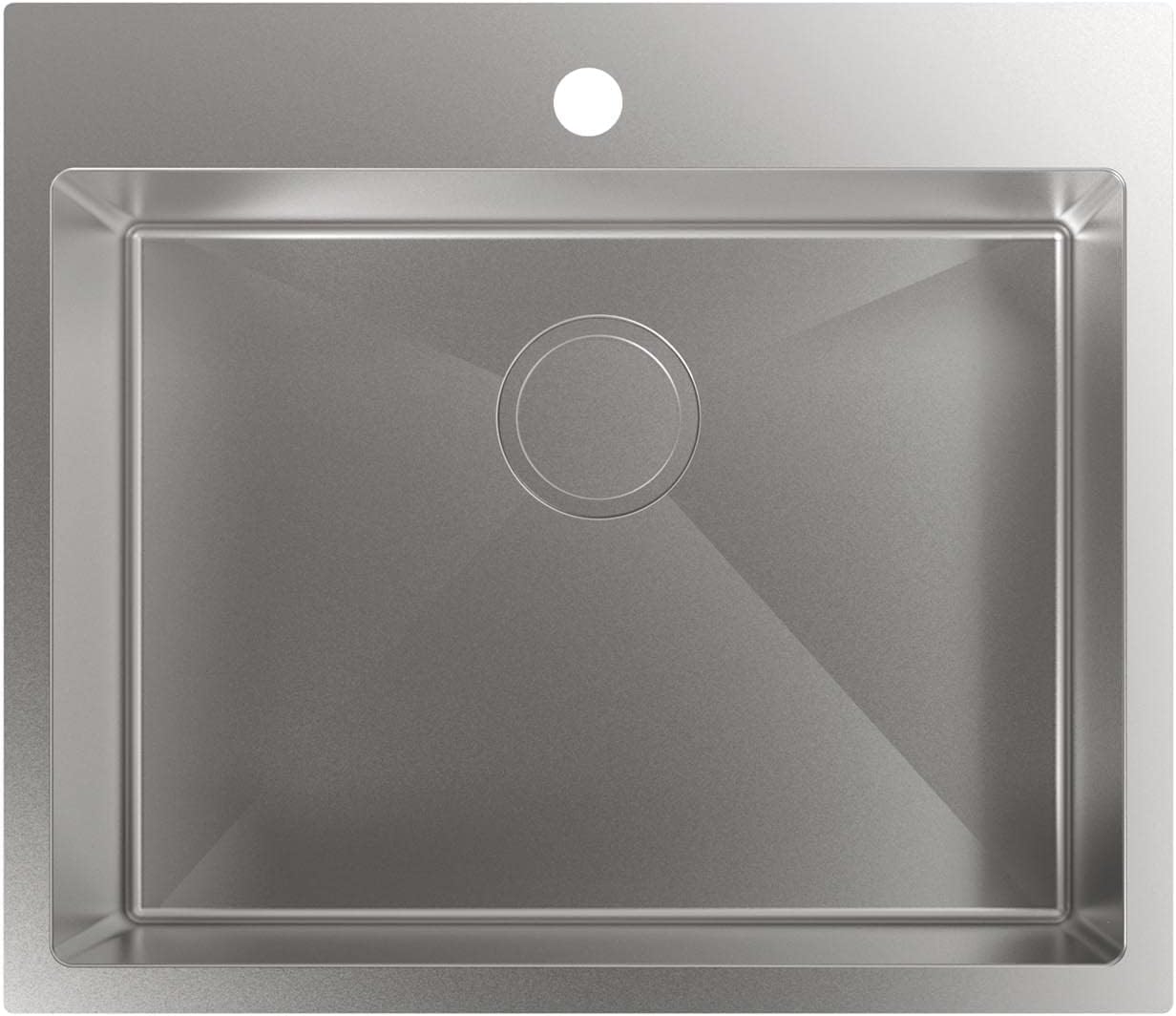 Cata CBS-1 54-40 R10 Lavello Inox 51x59 cm