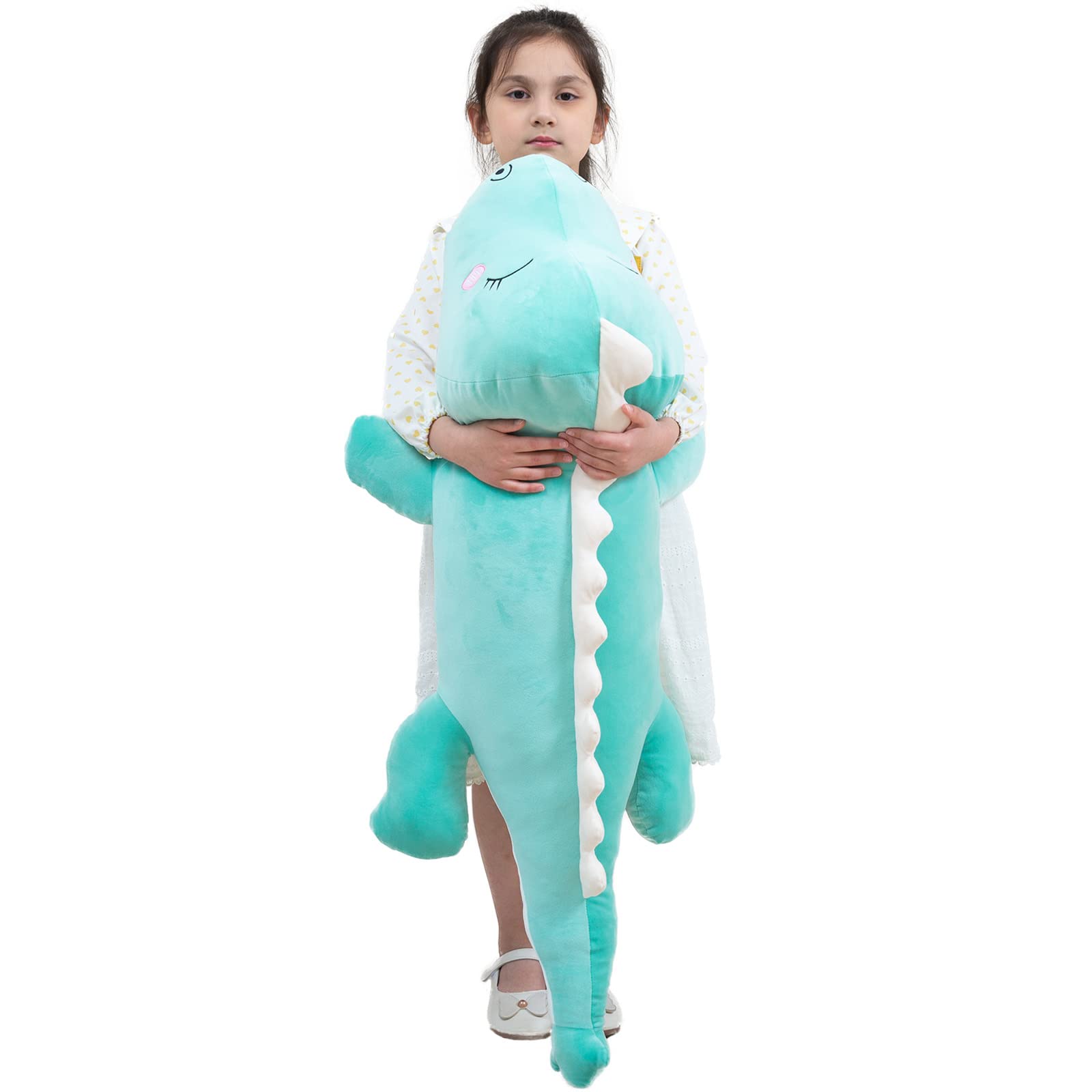 Dinosauro Peluche Giocattolo Morbido 100cm, Green