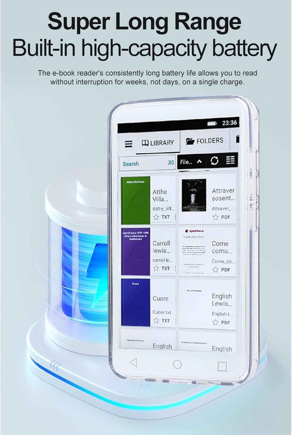 Ereader a Colori 5 pollici per Android 5.1 - immagine 4