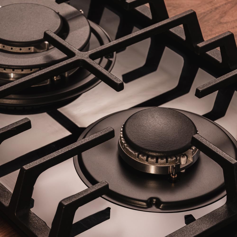 Cecotec Bolero Squad G 2200F Glass Black - Piano Cottura Gas 2 Fuochi - immagine 7