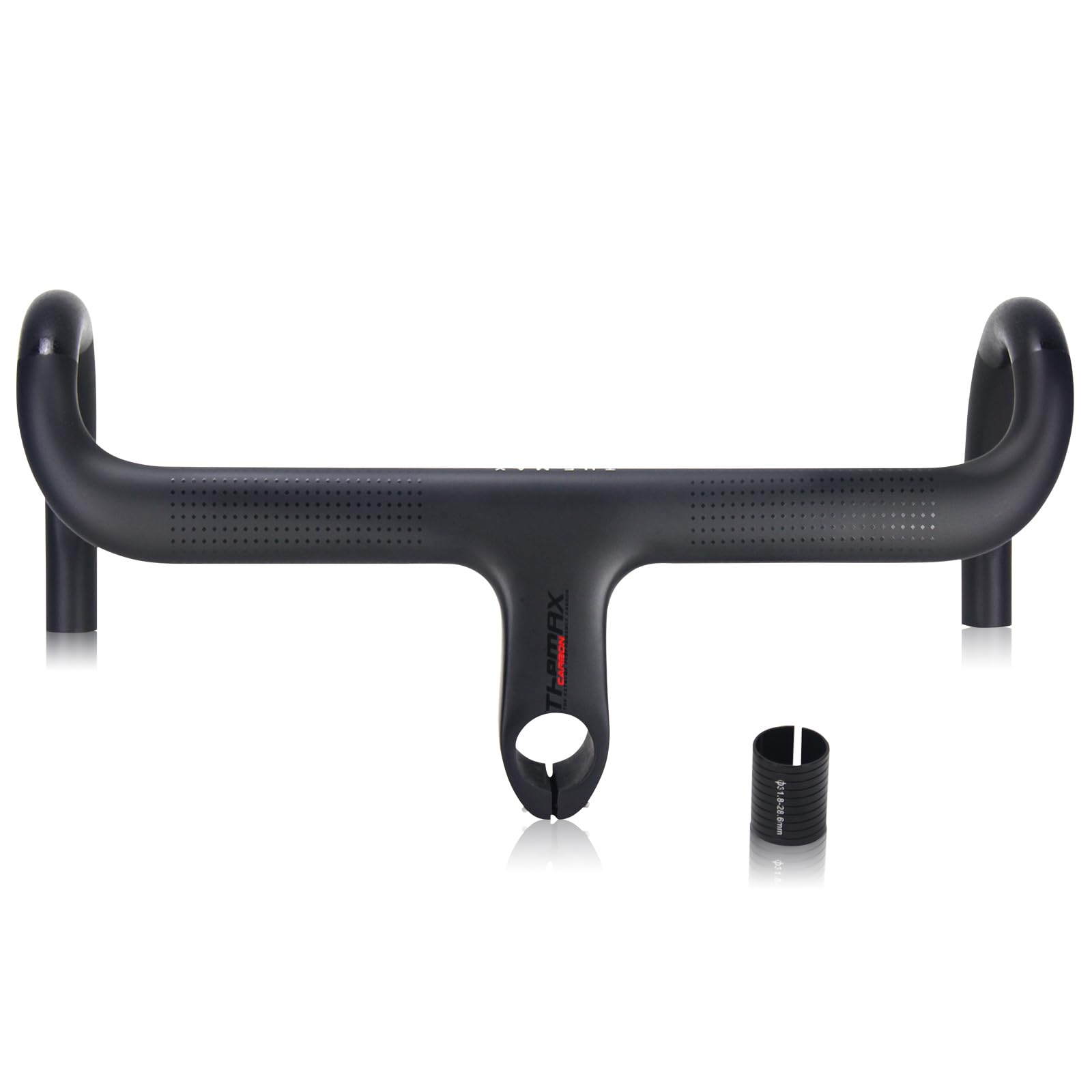 Alfa Pasca Manubrio Bici Corsa Carbonio UD Opaco