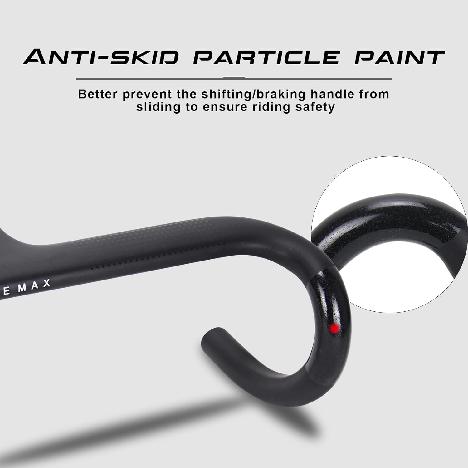 Alfa Pasca Manubrio Bici Corsa Carbonio UD Opaco - immagine 6