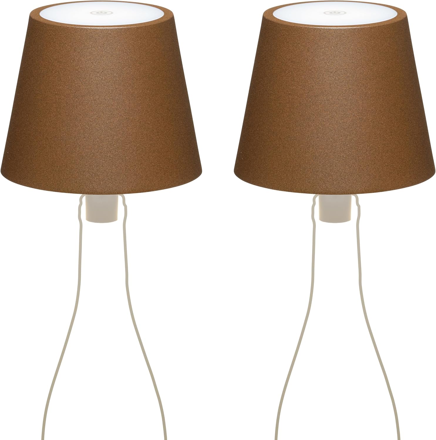 LA VILLE LUMIÈRE MarieB - Kit 2 Lampade LED Wireless Ricaricabili