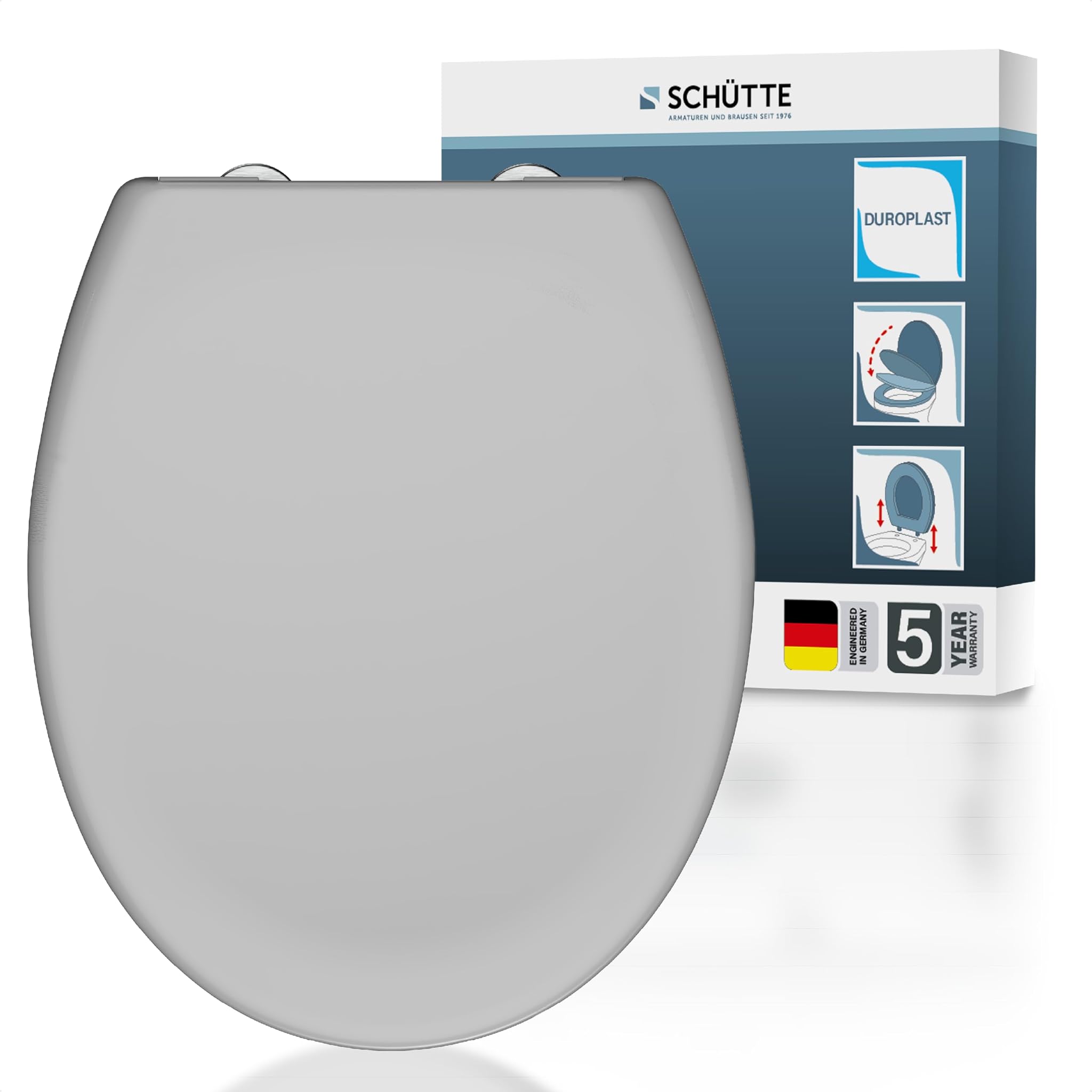 SCHÜTTE Sedile WC con abbassamento automatico