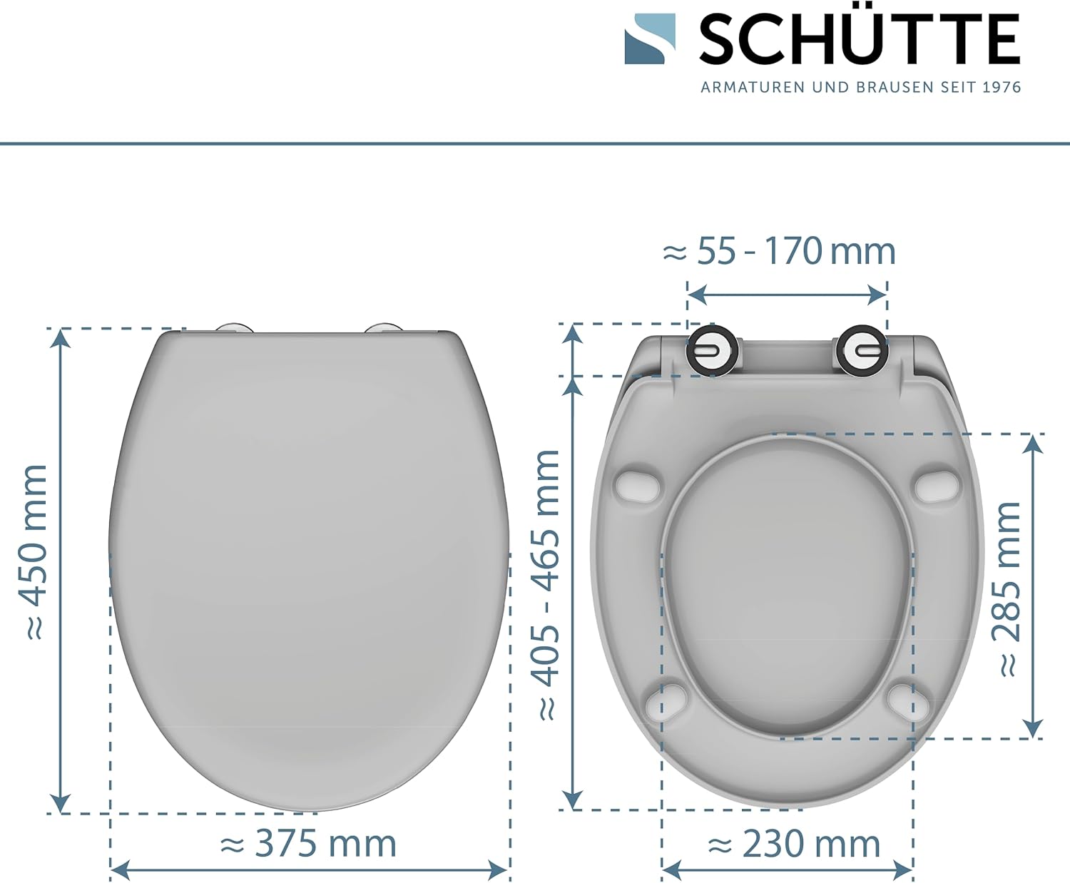 SCHÜTTE Sedile WC con abbassamento automatico - immagine 2