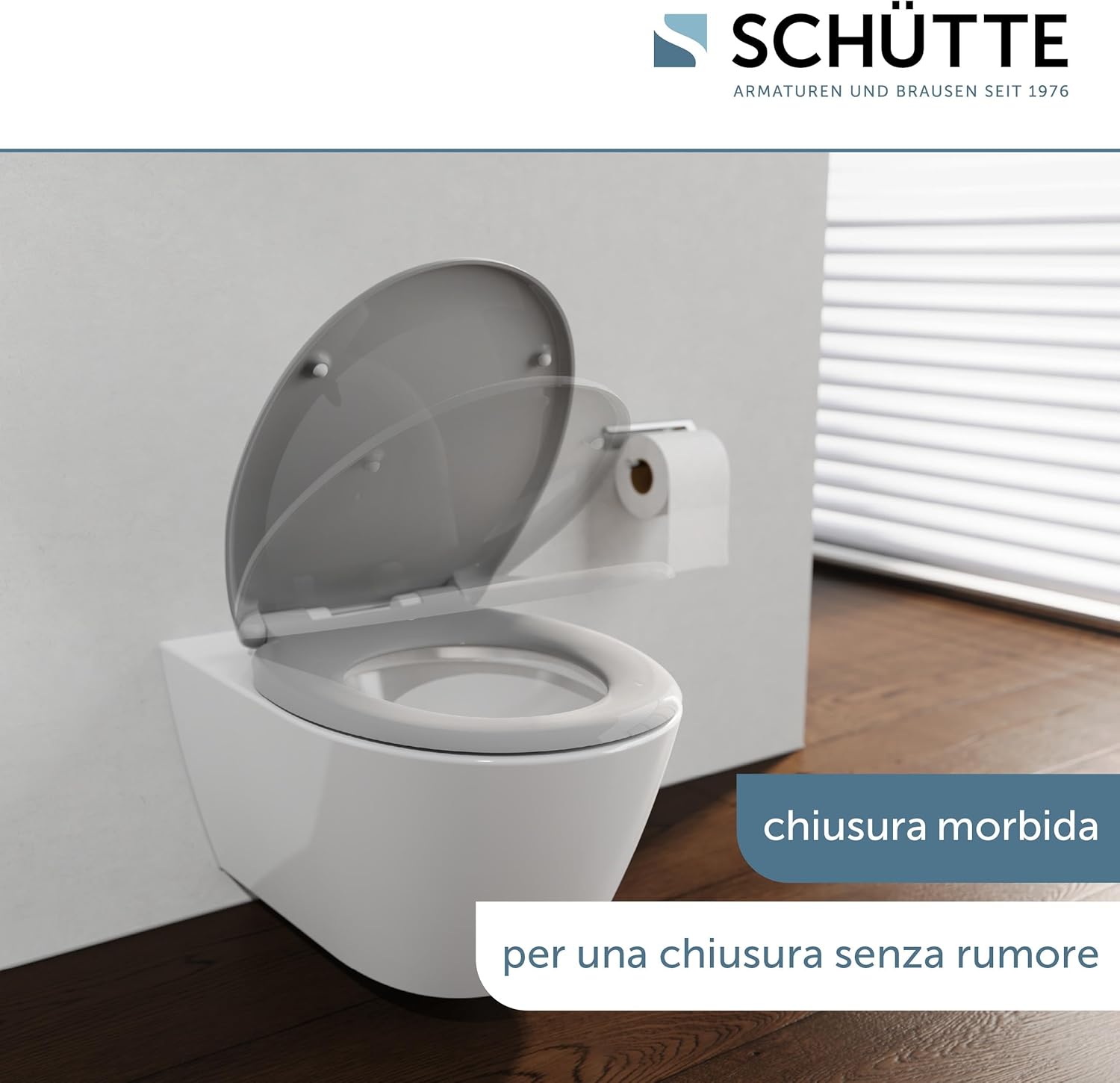SCHÜTTE Sedile WC con abbassamento automatico - immagine 4
