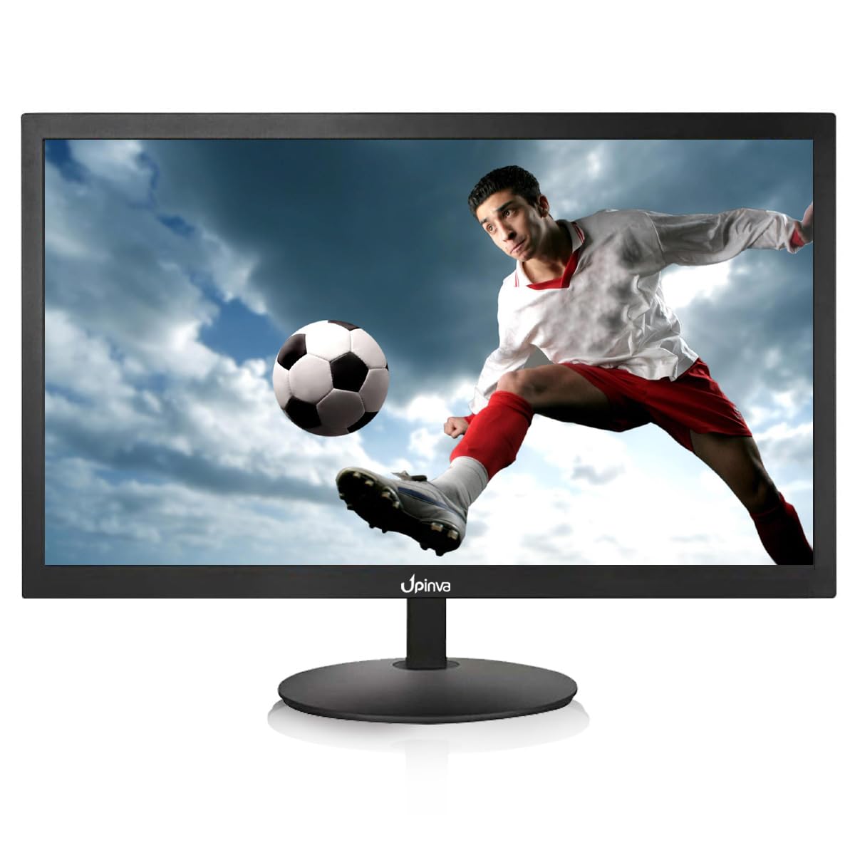 Upinva Display CCTV 22 pollici Full HD con Altoparlante