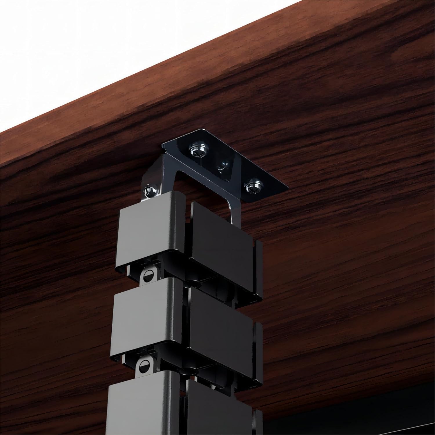 Mimoke Quad Entry Spine Kit Gestione Cavi per Scrivania - immagine 4