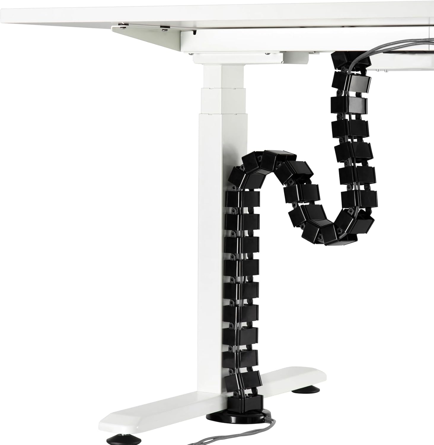 Mimoke Quad Entry Spine Kit Gestione Cavi per Scrivania - immagine 5