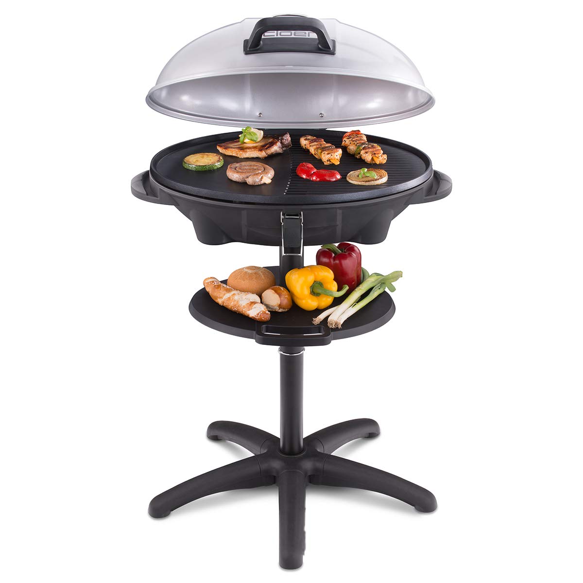 Cloer 6789 Barbecue Elettrico da Tavolo 2400W