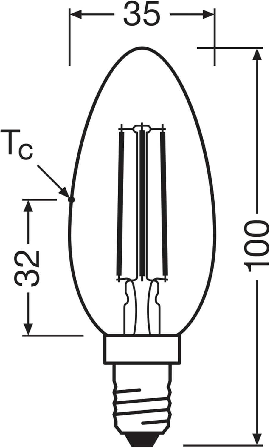 Osram LED Superstar Classic B 40 E14 2,2W - immagine 5