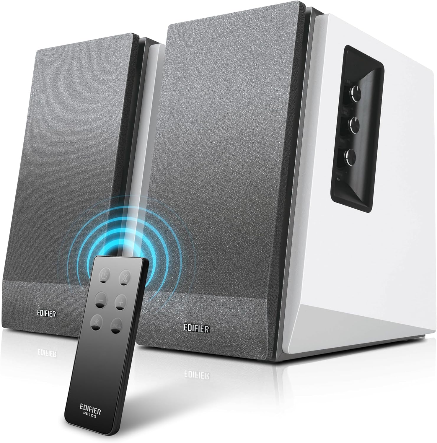 EDIFIER ALTAVOCES ACTIVOS STUDIO R1700BT 2.0 BLANCO/PLATEADO BLUETOOTH - immagine 1