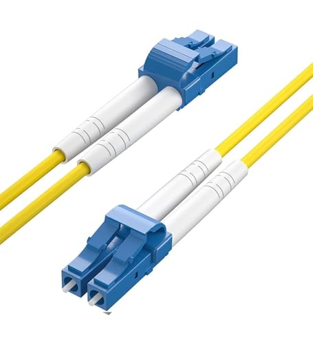 H!Fiber.com OS2 LC a LC Cavo Patch Fibra Duplex 2m (10 pz)