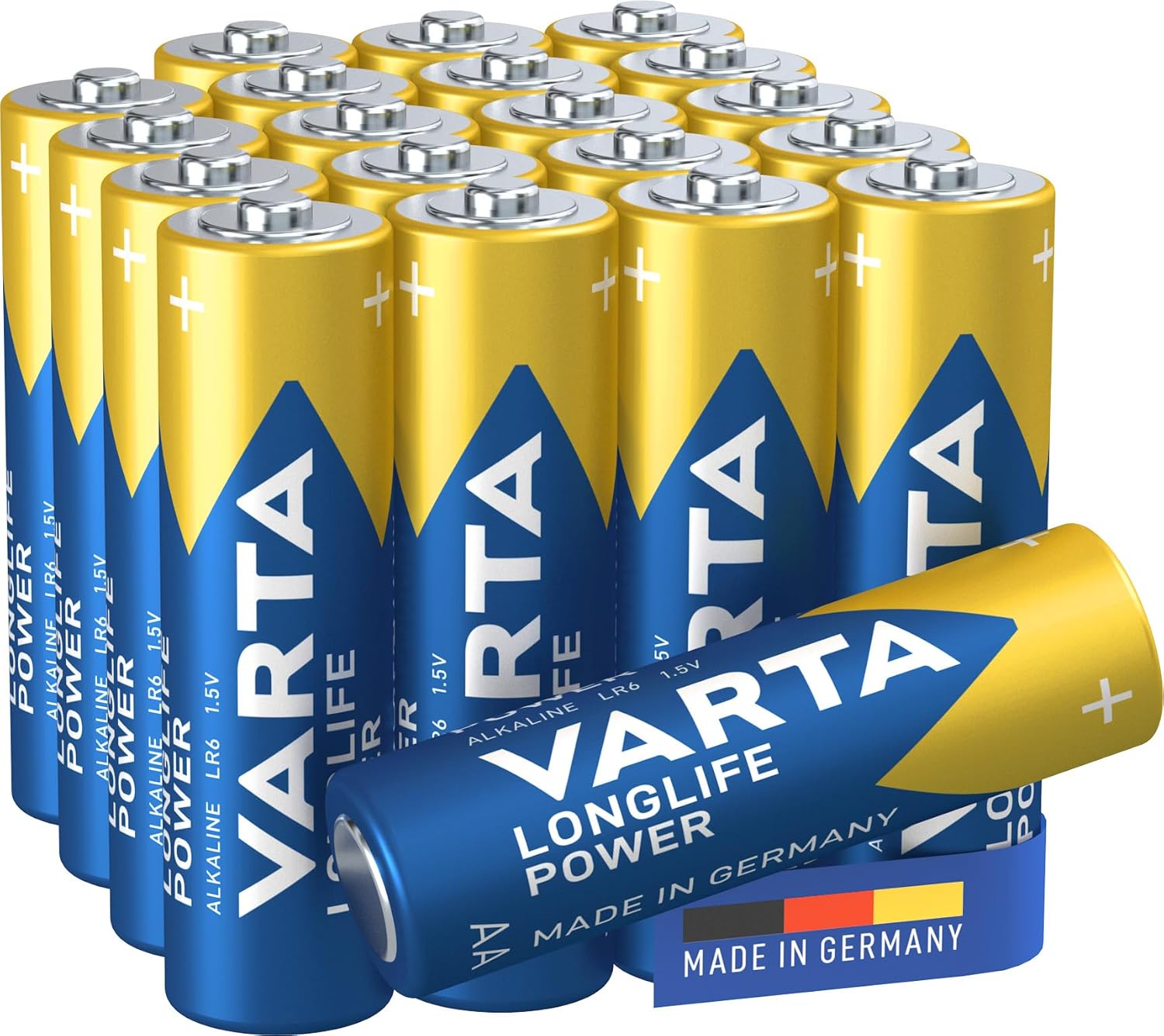 VARTA Pile AA Longlife Power Alcaline 1,5V (20 pezzi) - immagine 2