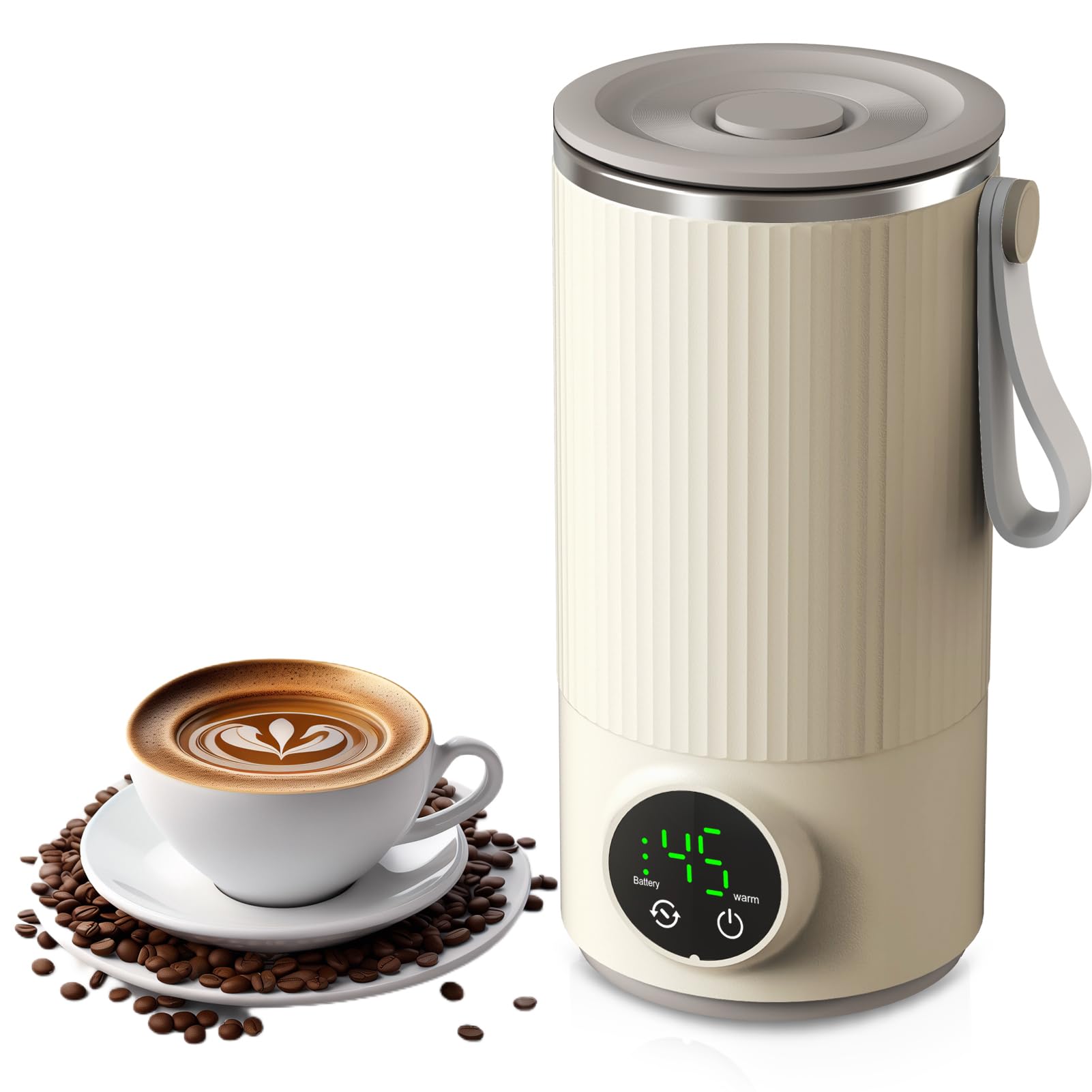 Bollitore da Viaggio Senza Fili USB 400ml