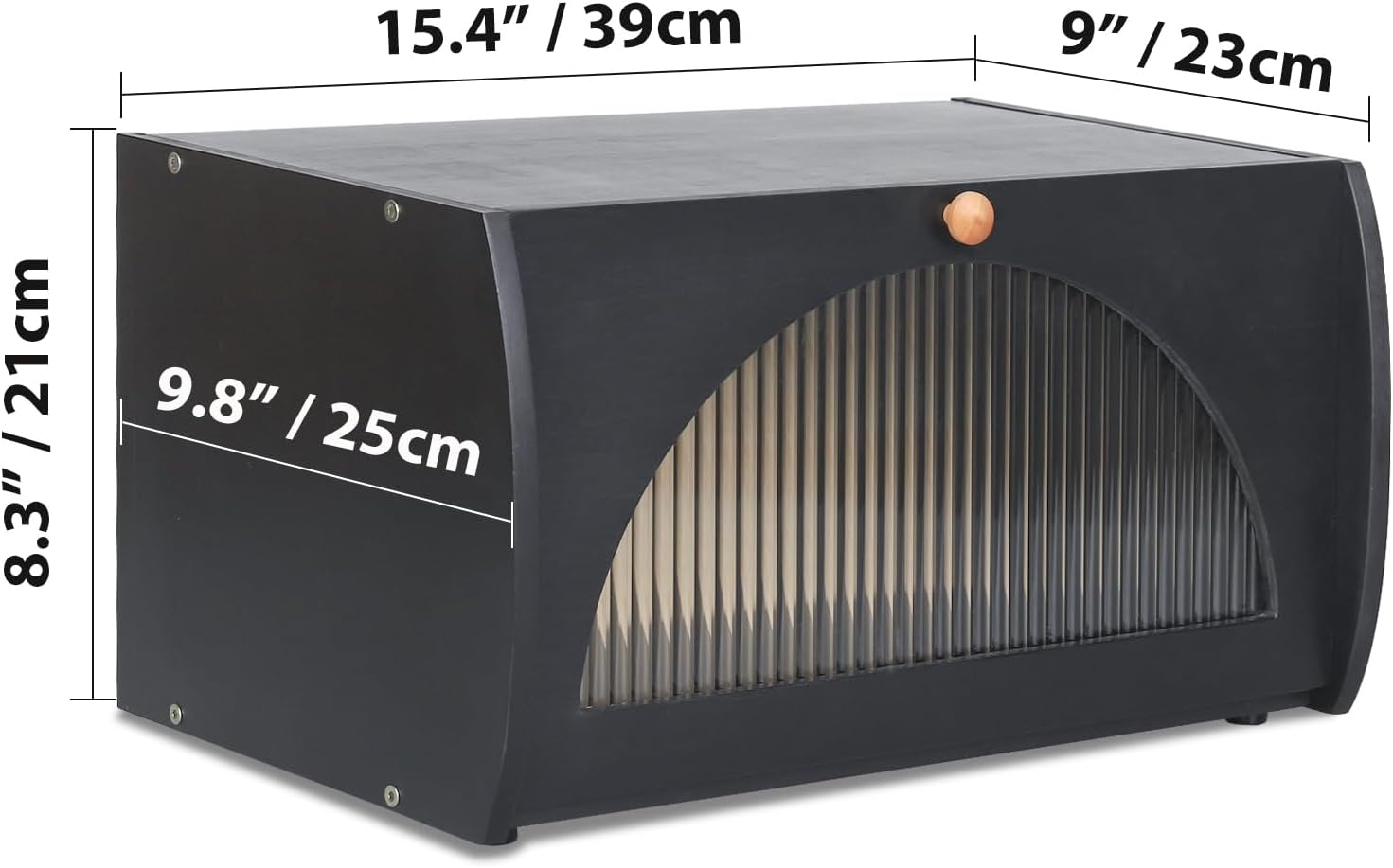 Leader Accessories Portapane in Bambù, Ecologico - immagine 3