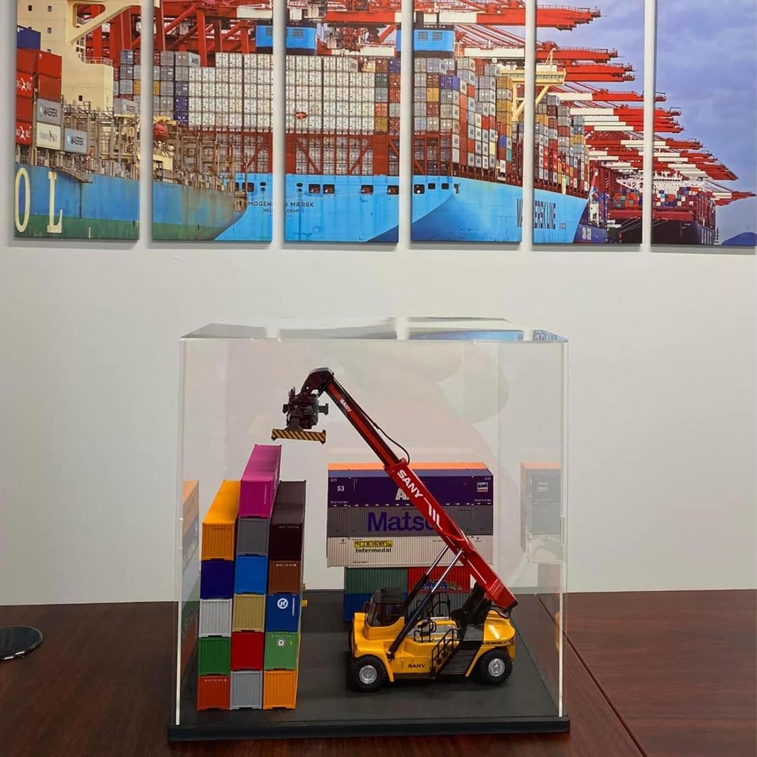 Vetrina Acrilico per Lego 20x20x20cm con Luce - immagine 4