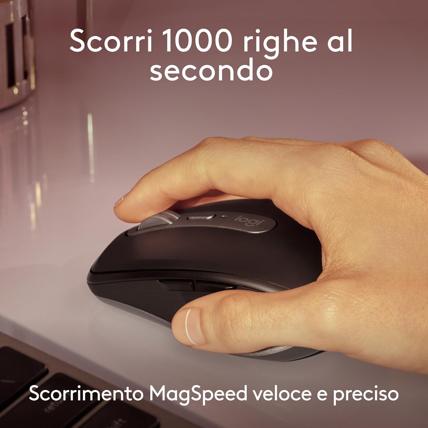 Logitech MX Anywhere 3S for Mac - Mouse Wireless Bluetooth - immagine 3