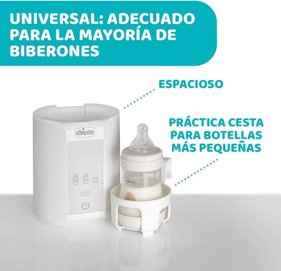 Chicco Scaldabiberon Portatile da Viaggio 220W, Bianco - immagine 7