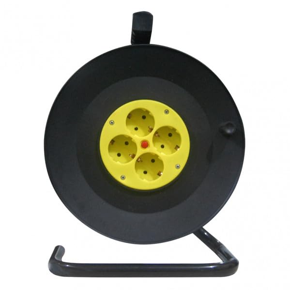 Avvolgicavo 4 Prese 50m 3G x 1,5mm Rame