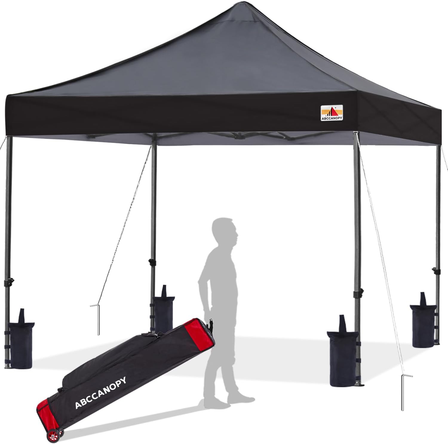 Abccanopy Gazebo da Terrazzo 2,5x2,5m Impermeabile - immagine 1