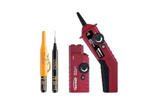 Testboy TB 27 Cercatore di Linee Analogico, Rosso/Nero