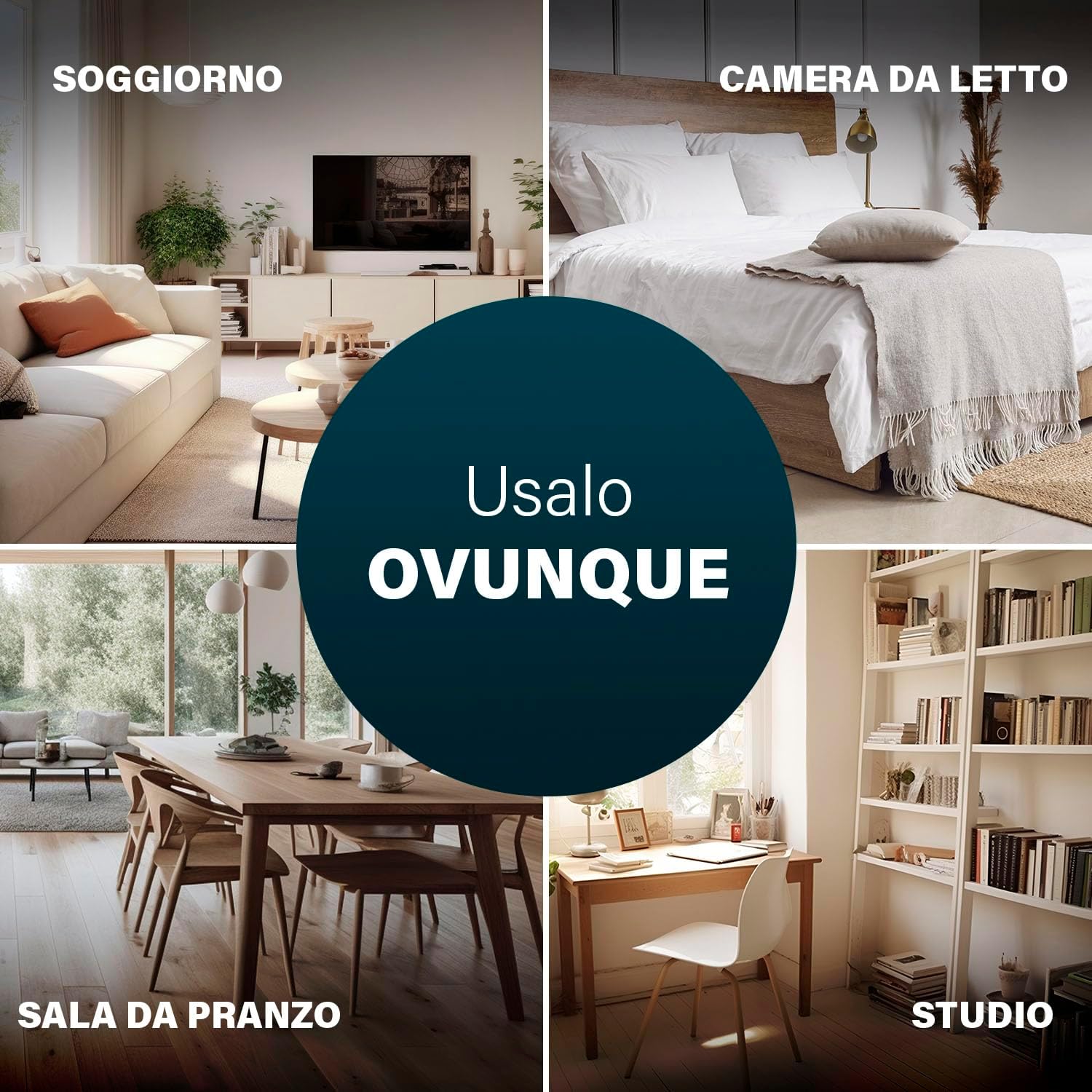 Princess Riscaldatore a Infrarossi 480W, Bianco - immagine 6