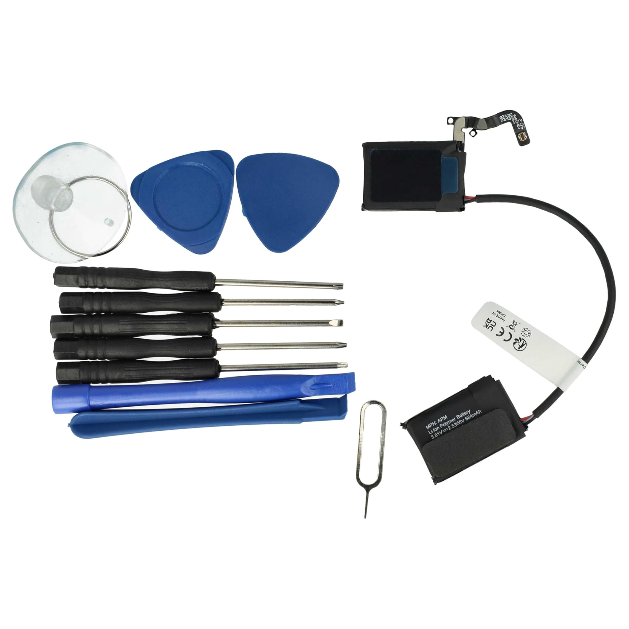 Vhbw Batteria Compatibile con Apple AirPods Max 664mAh