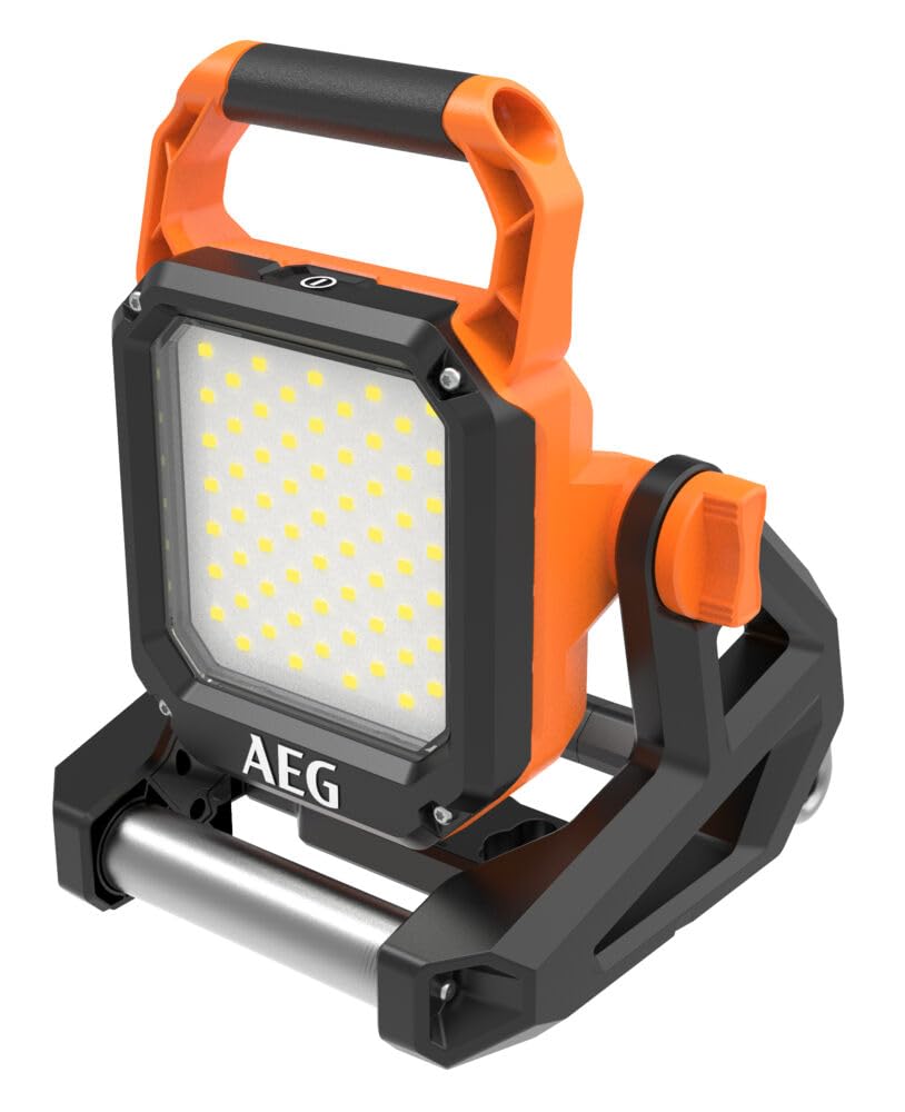 Aeg Proiettore Wireless 18 Volt 2500 Lumen, Arancione