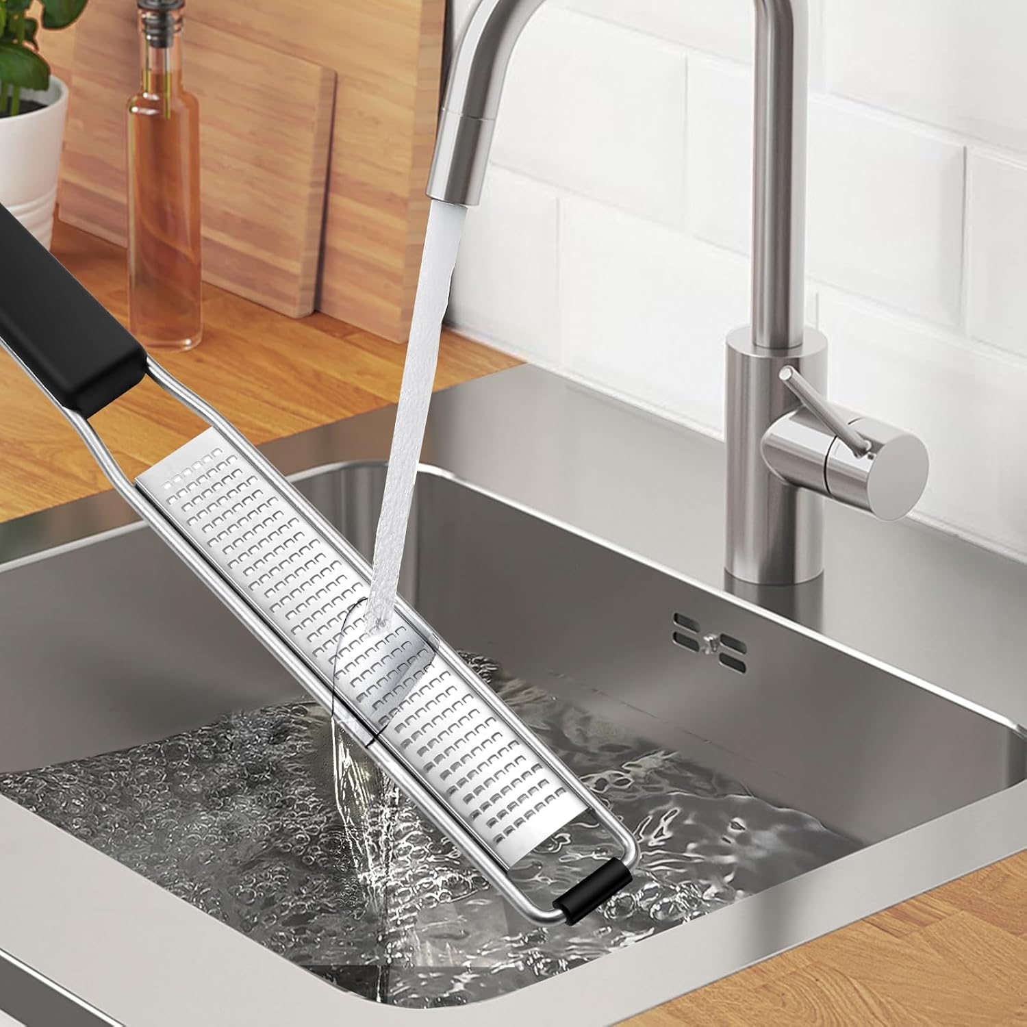 Diboniur Grattugia Limone Scorza Manuale Acciaio Inossidabile - immagine 7