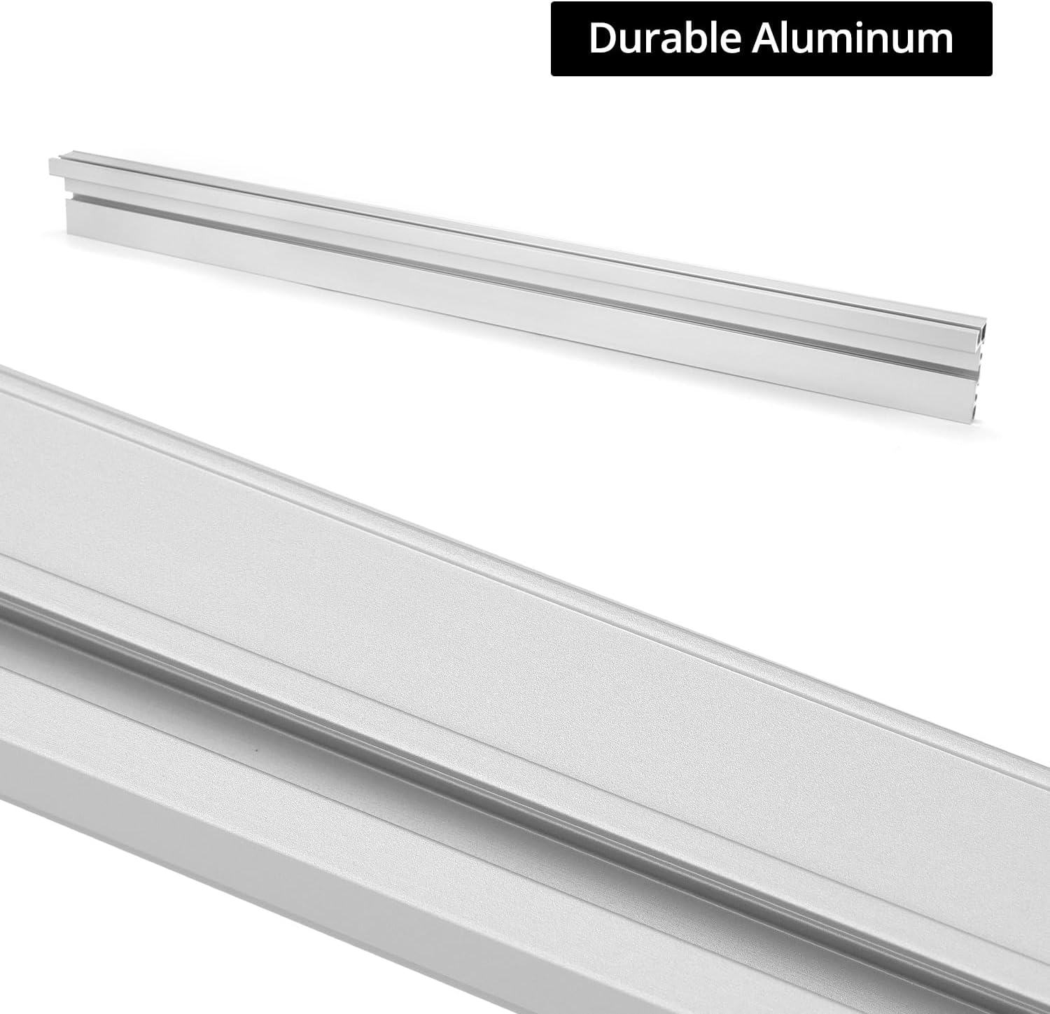 QWORK® Binari di Guida T-Tipo 800mm in Lega Alluminio - immagine 3