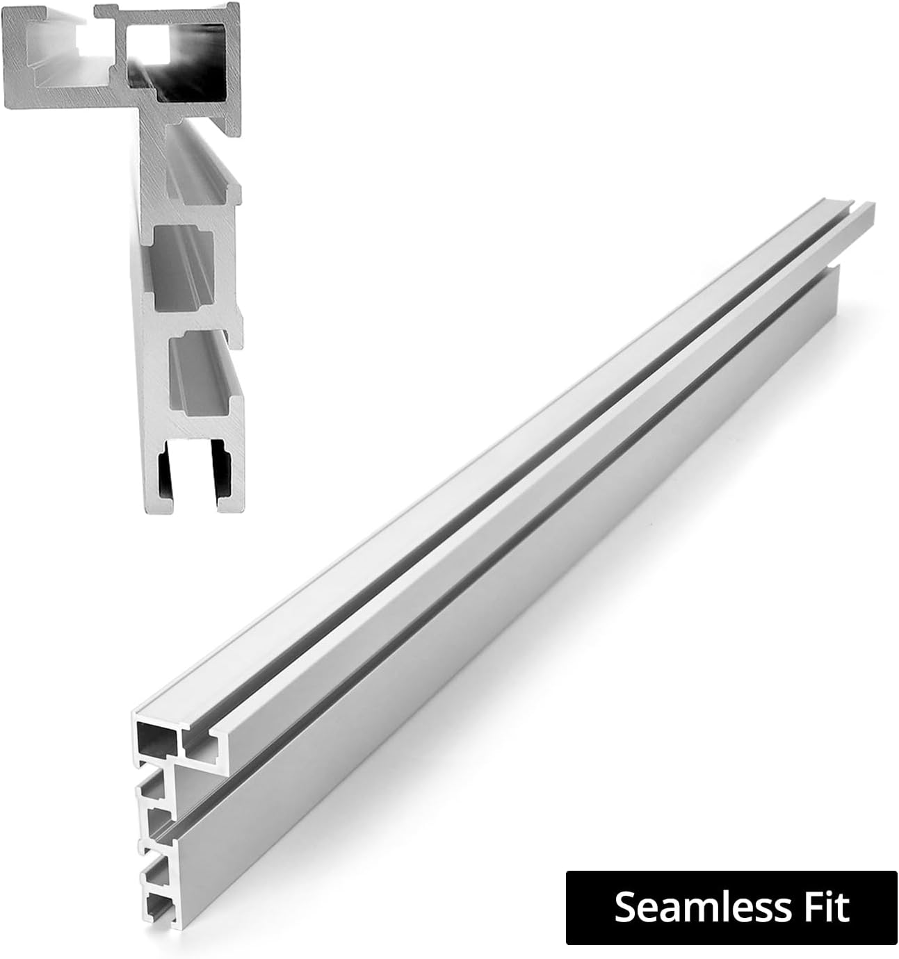 QWORK® Binari di Guida T-Tipo 800mm in Lega Alluminio - immagine 4